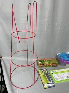 Excellent Condition Herb Garden Supplies and Butterfly Nets