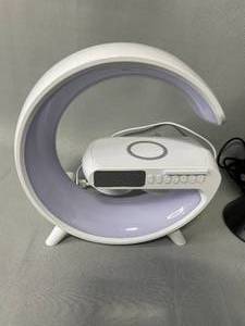 Lava Lamp, Small Desk Fan, Desk LampWireless Phone Charger and Wireless Phone ChargerLampSpeaker System - Working Condition
