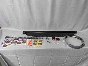 Car Accessories - Clothing RackPole 34, Trunk CoverDivider 48, Steering Wheel Cover and Variety Of Scentsy and Other Air Fresheners