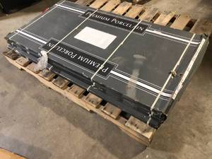 3 Boxes of MSI Madison Luna 24 in. x 48 in. Polished Porcelain Stone Look Floor and Wall Tile (16 sq. ft.Case) 2 Pieces for Box Customer Returns See Pictures