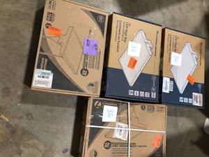 Lot of Assorted LED High Bay Lighting Various Models and Conditions Customer Returns See Pictures