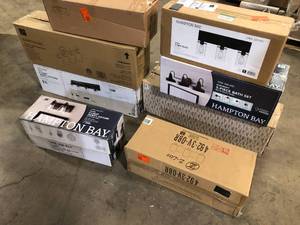 Lot of Assorted Lighting Items Various Models and Conditions  Customer Returns See Pictures