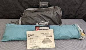 lot 141 image: Alpine Design Ranger Dome Tent, Coleman Queen Double High Air Mattress with Pump