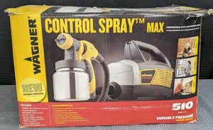 lot 135 image: Wagner Control Spray Max Variable Pressure Paint Sprayer