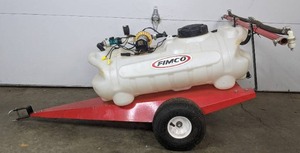lot 25A image: FIMCO Tow Behind Power Sprayer with High Flo High Performance Pump 2.4 GPM 60 PSI