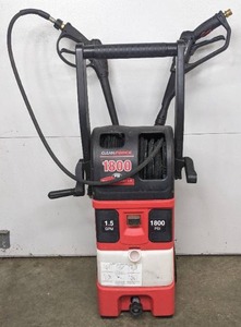 lot 10A image: Clean Force 1800 PSI (Electric-Cold Water) Pressure Washer