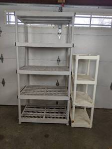 lot 112 image: Set of Two Shelving Units