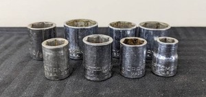 lot 2 image: Craftsman 38 Shallow Socket Set 6 Point 38-1316