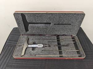 lot 85 image: 0 to 6 Inch Micrometer Depth Gage