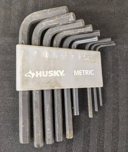 lot 53 image: Husky Metric Allen Set, 9 Pcs.