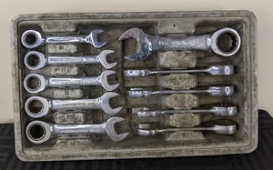 lot 57 image: Gear Wrench Gear Wrench Set 10mm to 19mm