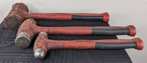 lot 45 image: Snap-On Dead Blow Hammer Set, 3 Pcs.