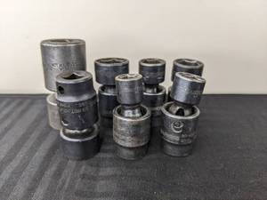 lot 11 image: Mac 38 Impact Swivel Socket Set, 12 Drive 1316
