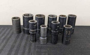 lot 27 image: Mac Tools 38 Drive Deep Impact 10-Piece Set