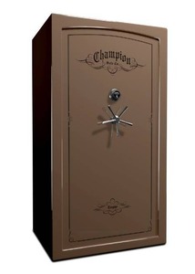 lot 1A image: Beautiful Champion Safe Co. Champion Series Trophy Home & Fire Large Gun Safe