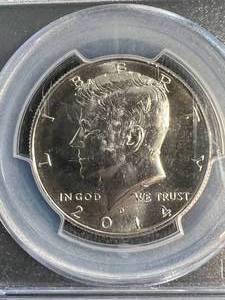 2014-D US KENNEDY HALF DOLLAR PCGS SP67