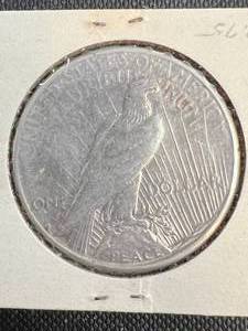 1923-S US PEACE SILVER DOLLAR
