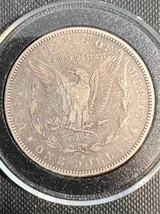 1879-S US MORGAN SILVER DOLLAR IN AIRTITE