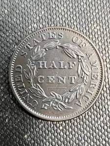 1834 US HALF CENT