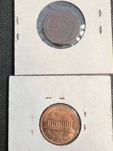 2 US CENTS 1912-D 1961