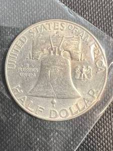 1950 US FRANKLIN HALF DOLLAR