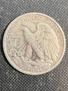 1943-S US WALKING LIBERTY HALF DOLLAR