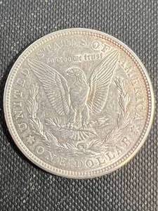 1921-D US MORGAN SILVER DOLLAR