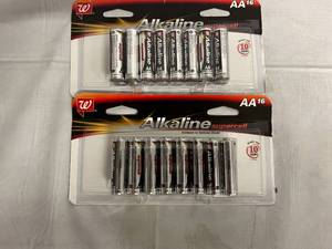 lot 7 image: 32 AA Alkaline Batteries