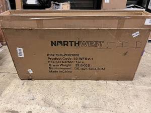 lot 21 image: Northwest Flat Panel Bottom Vent Electric Fireplace