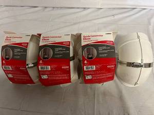 lot 81 image: 4 x 4 Quick Connector Elbows for Dryer Vents