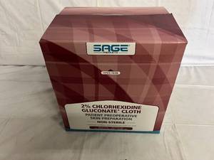 lot 84 image: 96 2% Chlorhexidine Clothes