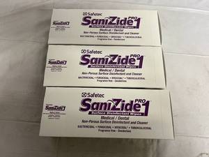 lot 87 image: 3 Boxes of SaniZide Pro Surface Disinfectant Wipes