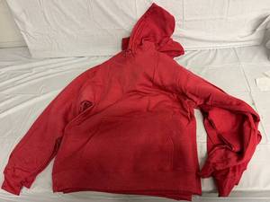 lot 97 image: 4 Heather Red Sweatshirts