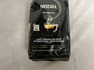 lot 102 image: 2.2lb Bag of Nescafe Espresso Coffee - Whole Bean