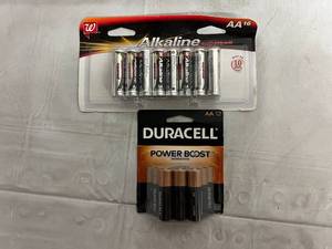 lot 115 image: 28 AA Batteries