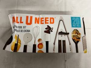 lot 125 image: All U Need 20 Piece Kitchen Tool Set