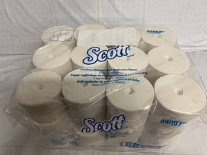 lot 143 image: 36 Rolls of Coreless Standard Roll Bathroom Tissue