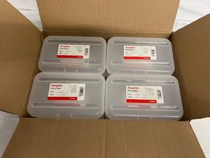 lot 144 image: 12 Plastic Pencil Boxes