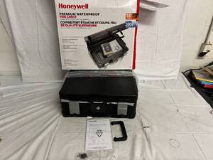 lot 145 image: Honeywell Premium Waterproof Fire Chest with Keys