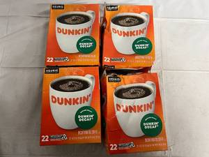 lot 151 image: 88 Dunkin Decaf K-Cups