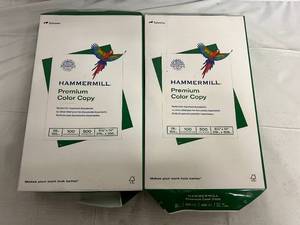 lot 154 image: 1000 Sheets of Hammermill Legal Size Copy Paper - 8.5 x 14