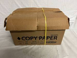lot 169 image: 5000 Sheets of 8.5 x 11 White Copy Paper