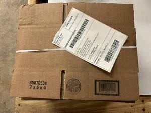 lot 222 image: 25 Foldable Cardboard Boxes - 7 x 5 x 4