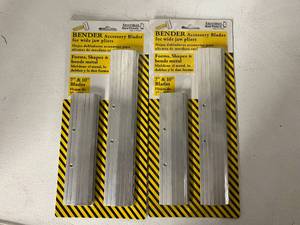 lot 223 image: 2 Packs of Amerimax Bender Accessory Blades for Wide Jaw Pliers - 7 & 10
