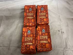 lot 312 image: 4 Bags of Caribou Pumpkin Love Coffee