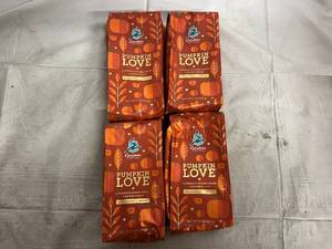 lot 313 image: 4 Bags of Caribou Pumpkin Love Coffee