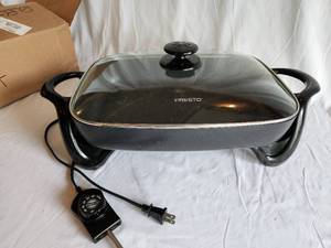 Presto 16 Electric Skillet with Glass Lid
