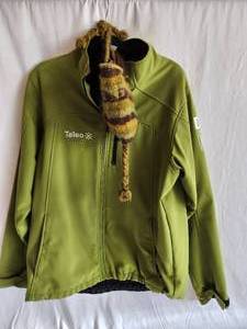 Womens Branded Spyder Jacket, Size XL and Knit Hat