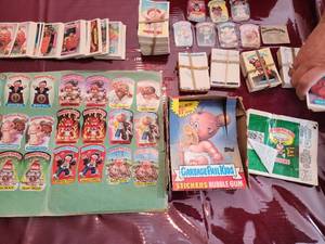 Garbage Pail Kids Card Collection
