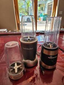 Nutribullet and Isagenix Smoothie Blenders
